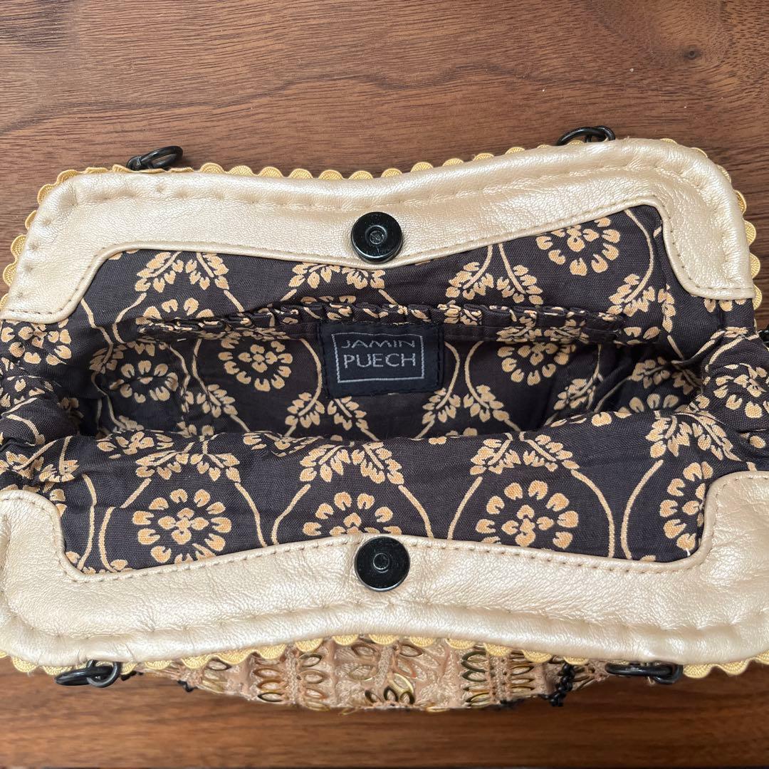 ジャマン・ピュエッシュJamin Puechパーティバッグ　パウダーピンク