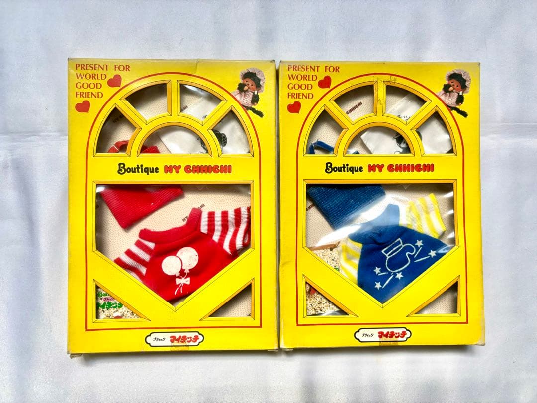 希少★未使用品 セキグチ ブティック マイ モンチッチ Tシャツ BOY GAL