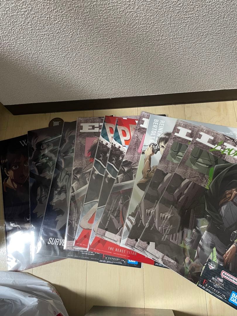 一番くじ　進撃の巨人　A賞　C賞　Ｄ賞　ラストワン賞　おまけたくさん付