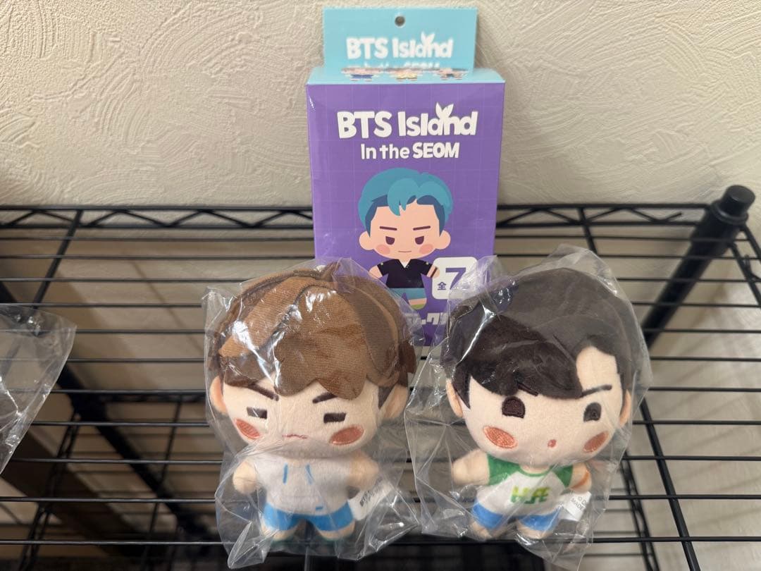 BTS  マスコットチャーム　RM・JIN・SUGA・J-HOPE