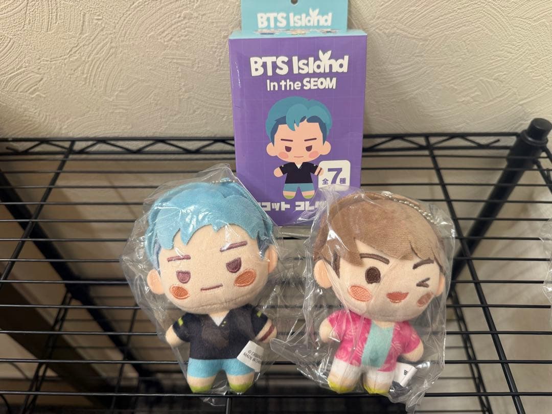 BTS  マスコットチャーム　RM・JIN・SUGA・J-HOPE