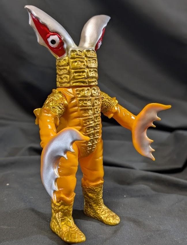 メタリノーム「キャプテンウルトラ」登場宇宙人（ブルマァク復刻）ソフビフィギュア