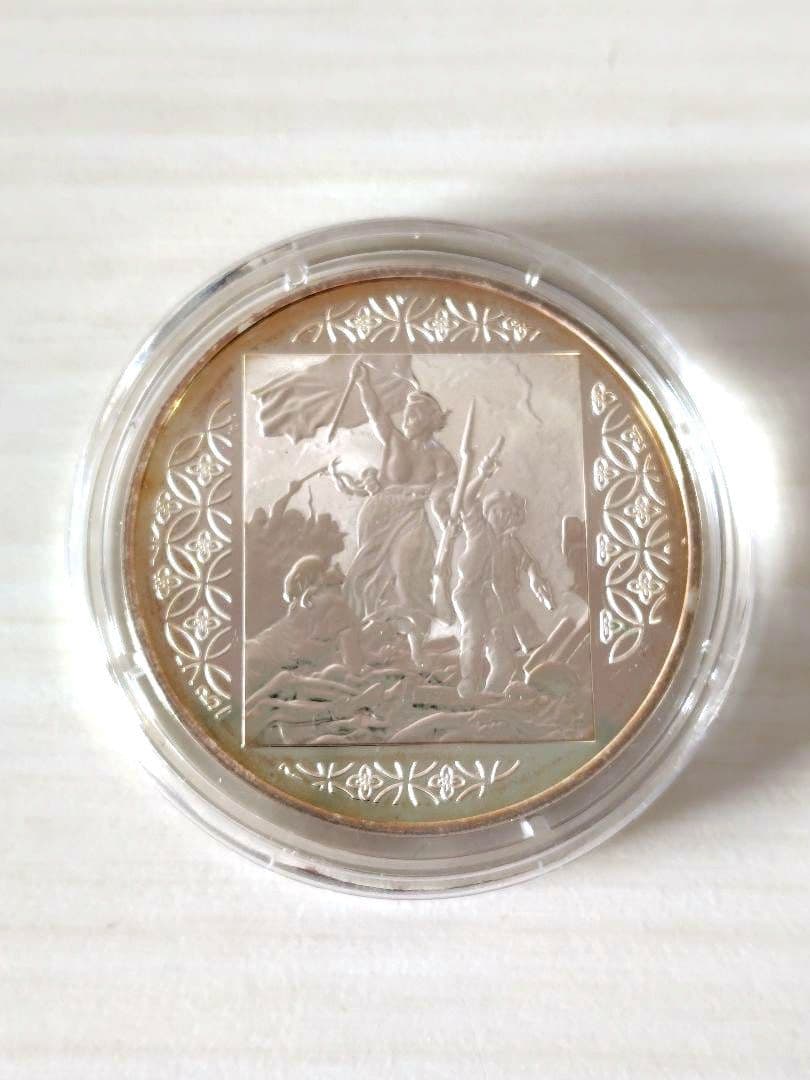 日仏修好通商条約150周年　記念銀貨