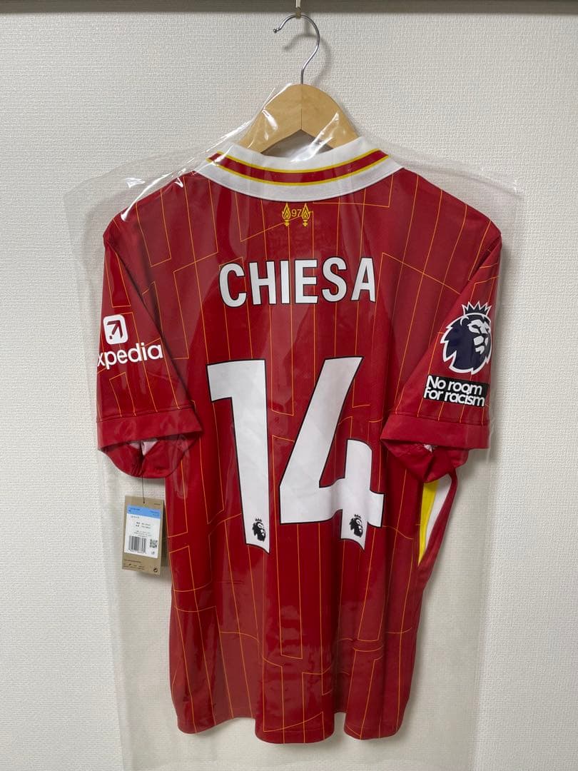 リヴァプール フェデリコ・キエーザ(加入初年度) 24-25 ホームユニフォーム