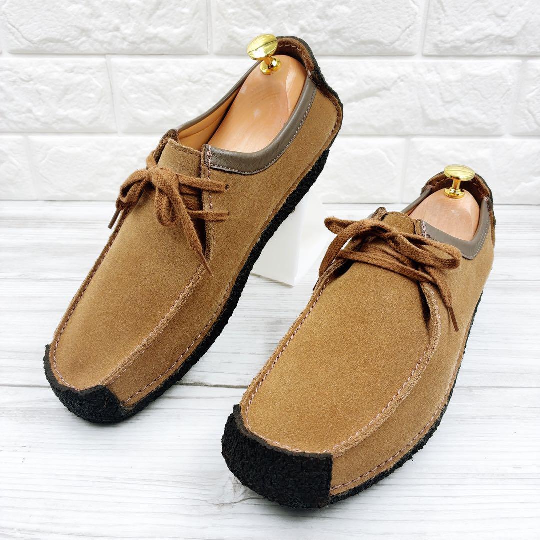 クラークス　オリジナルズ ナタリー スウェード ベージュ UK8