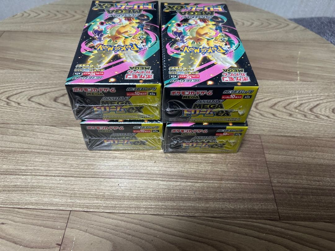 MEGAドリームex シュリンク付き4BOX