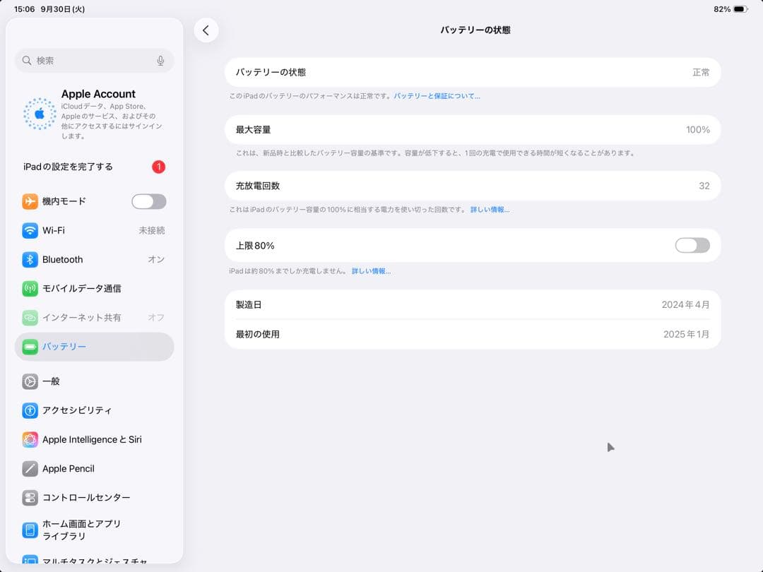 M4 iPad Pro 13インチ(セルラー)