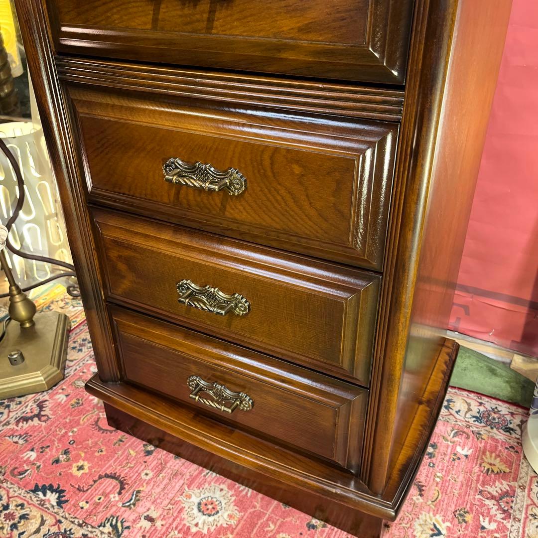 Sale アンティーク　５DR コンパクト　チェスト　キャビネット