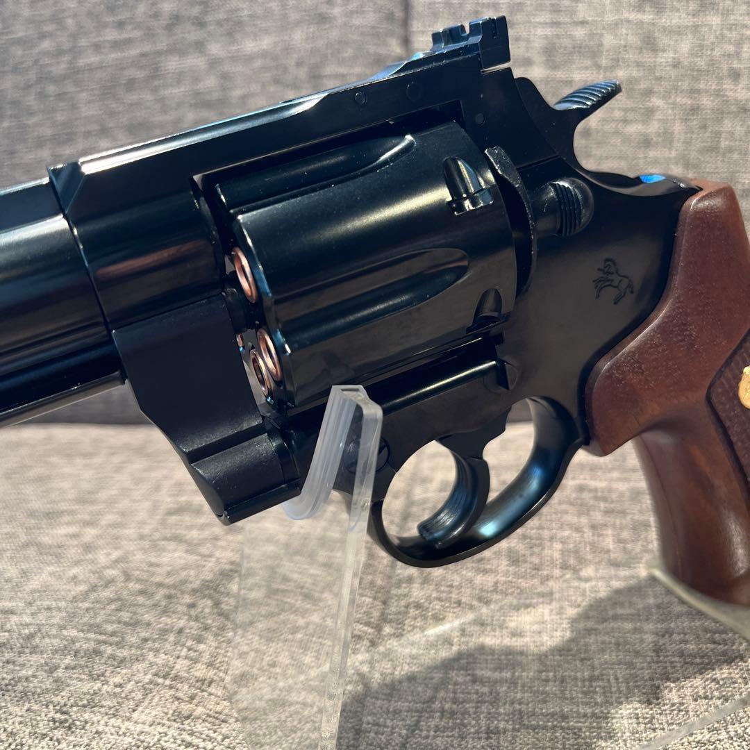 マルシン アナコンダ 6インチ WディープブラックABS 木製グリップ