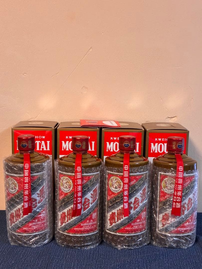 【未開栓】4本セット貴州茅台酒 精品（ジンピン）2024年製 500ml