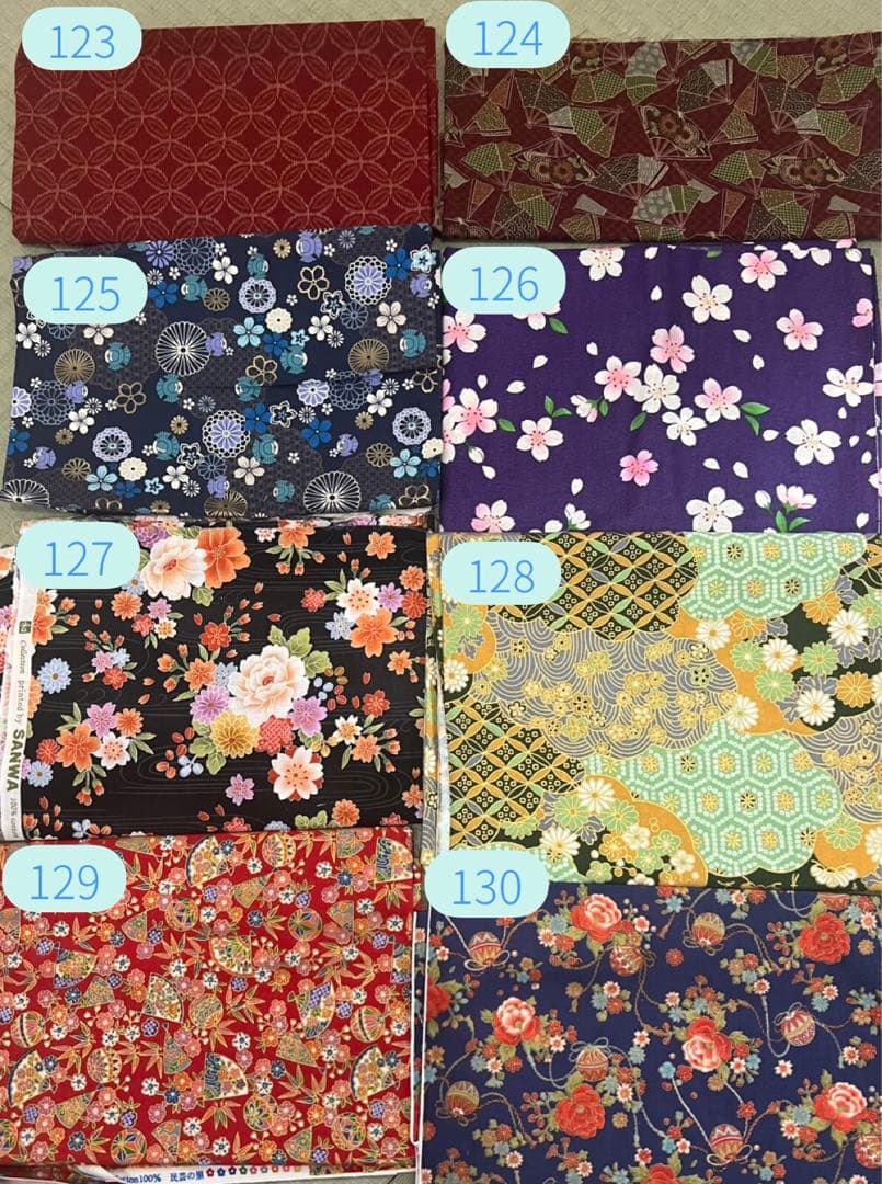 犬用 わんこ用 袴 生地見本 在庫確認ページ