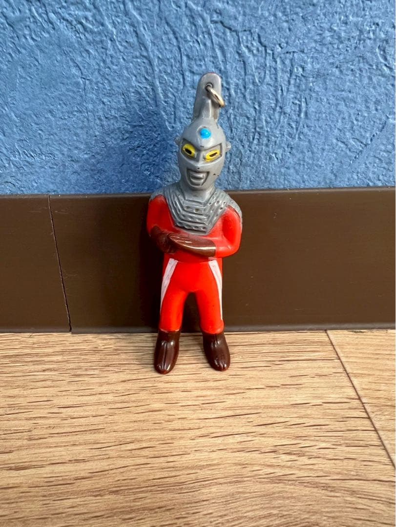 昭和レトロ ウルトラマン ミニソフビ キーホルダー 当時物 フィギュア
