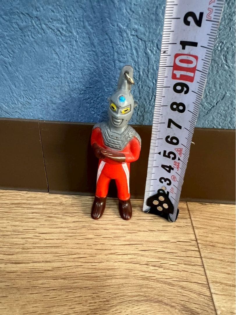 昭和レトロ ウルトラマン ミニソフビ キーホルダー 当時物 フィギュア