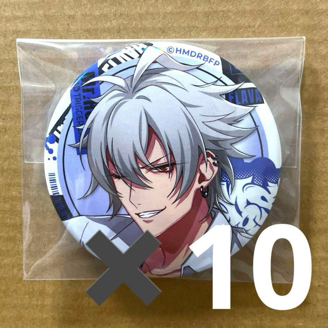 ヒプマイ 碧棺左馬刻 flava 缶バッジ