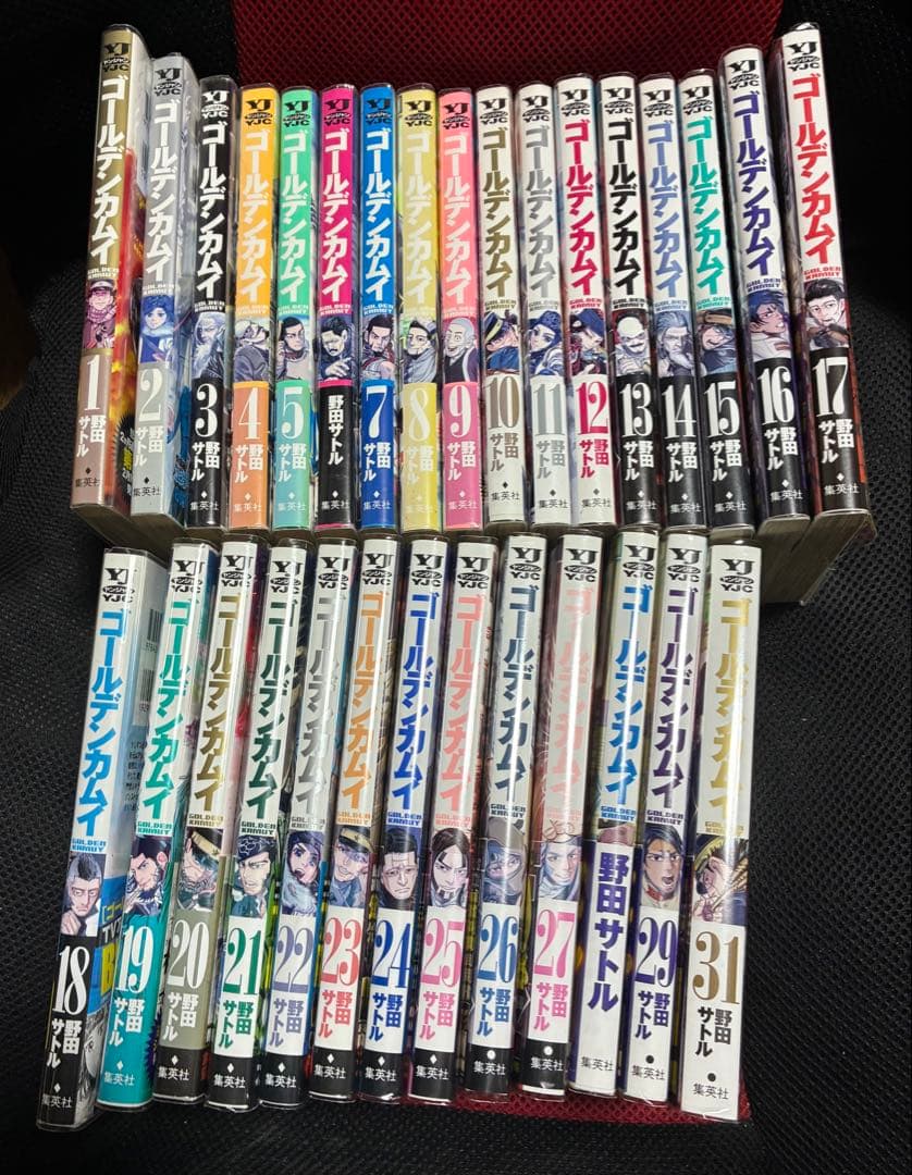 ゴールデンカムイ 全31巻セット帯付き※30巻ヌケ
