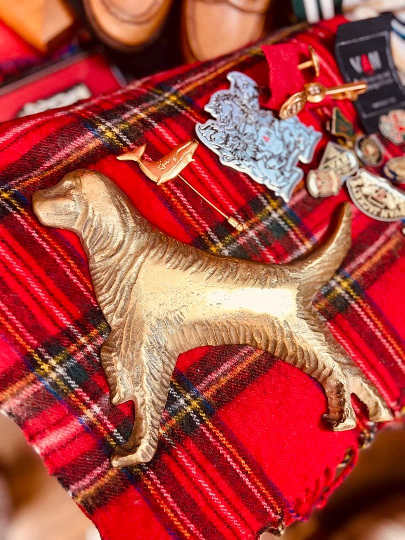 石津謙介KEN Collection店内看板、真鍮製大変希少品