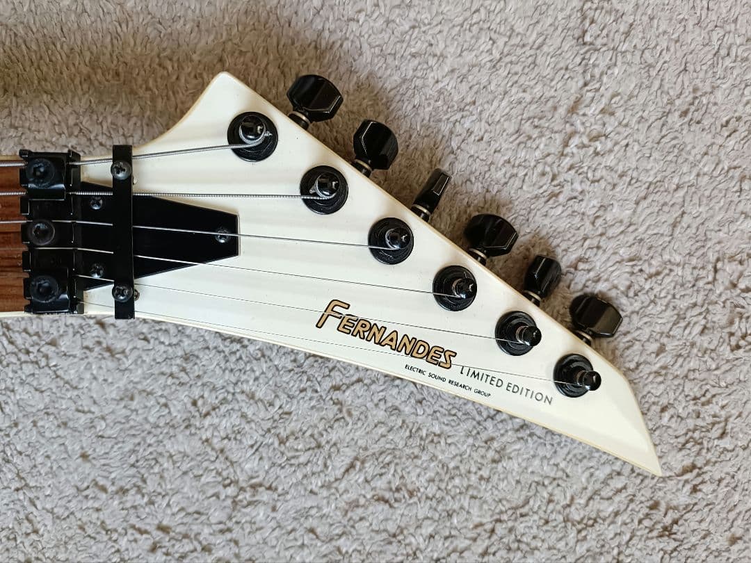 フェルナンデス TEJ limited edition サスティナー搭載