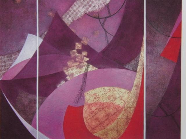 横前裕子、ほむら・玉鬘、希少画集画、新品高級額・額装付、状態良好