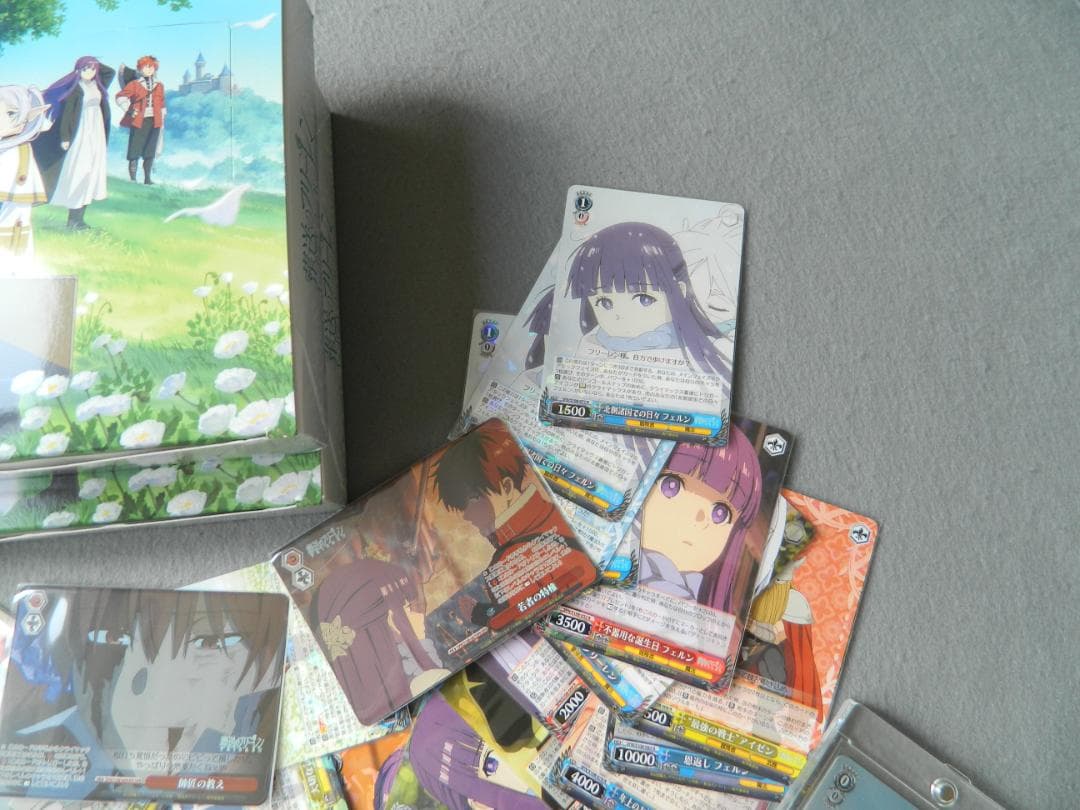 ヴァイスシュバルツ　SP 冬の装い フリーレン サイン入りカードセット