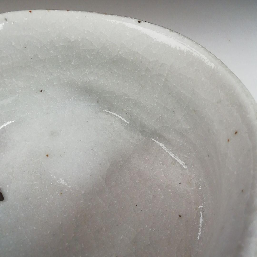 Ｔ８３１　茶碗　『志野茶碗』『加藤鈔 作』　共箱　抹茶碗　茶道具