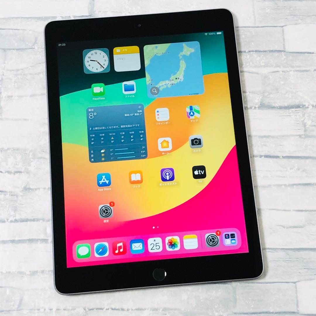 良品 iPad 第6世代 wifiモデル 128GB　管理番号：311