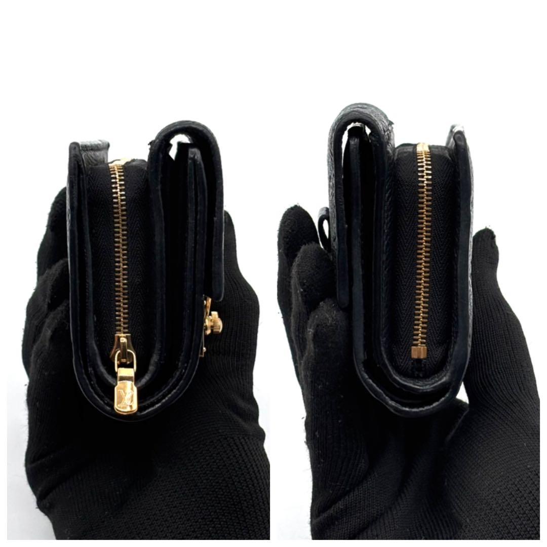 KY様 極美品 箱袋付属 ルイヴィトン アンプラント メティス 三つ折り財布