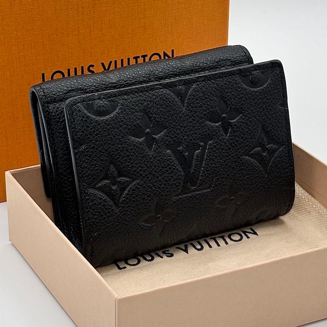 KY様 極美品 箱袋付属 ルイヴィトン アンプラント メティス 三つ折り財布