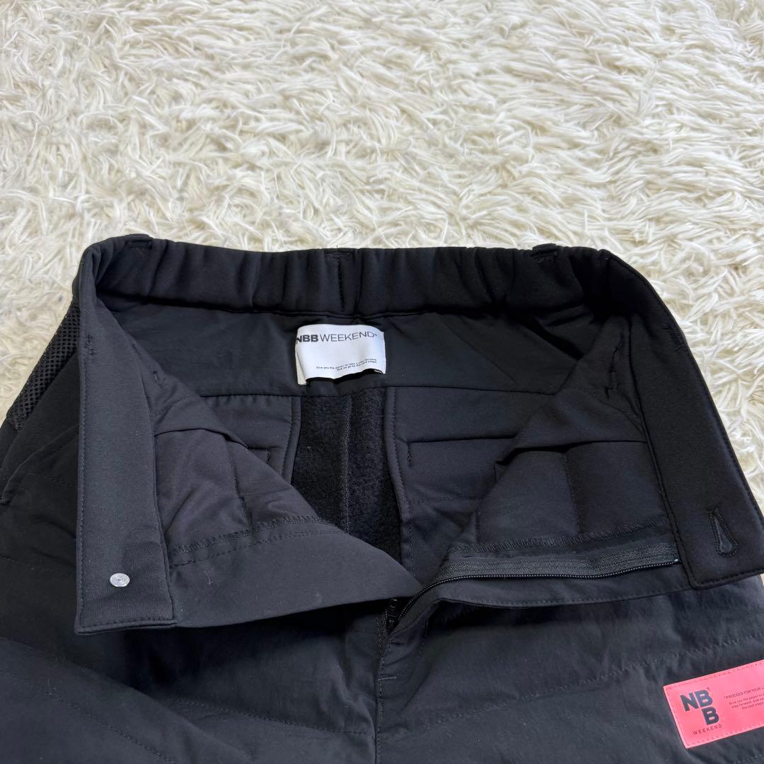 【nbb weekend】極美品 ダウンパンツ ブラック 1サイズ レディース