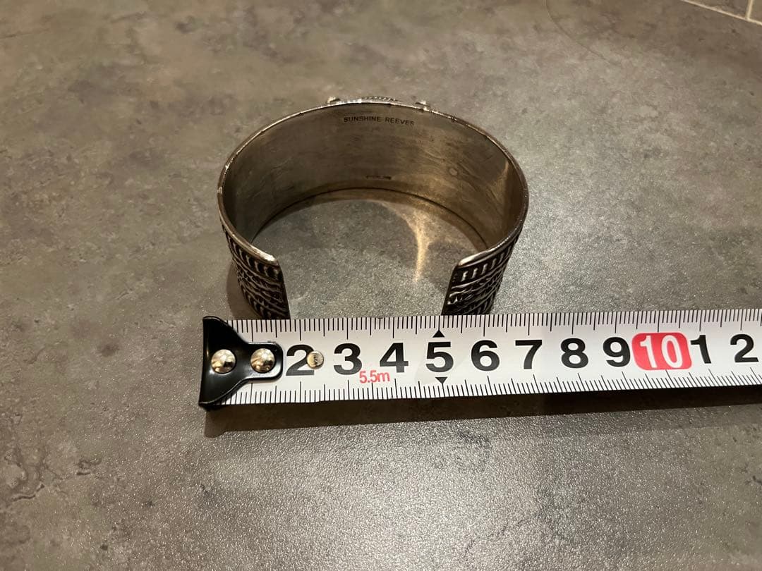 NAVAJOサンシャインリーブス ターコイズ バングル