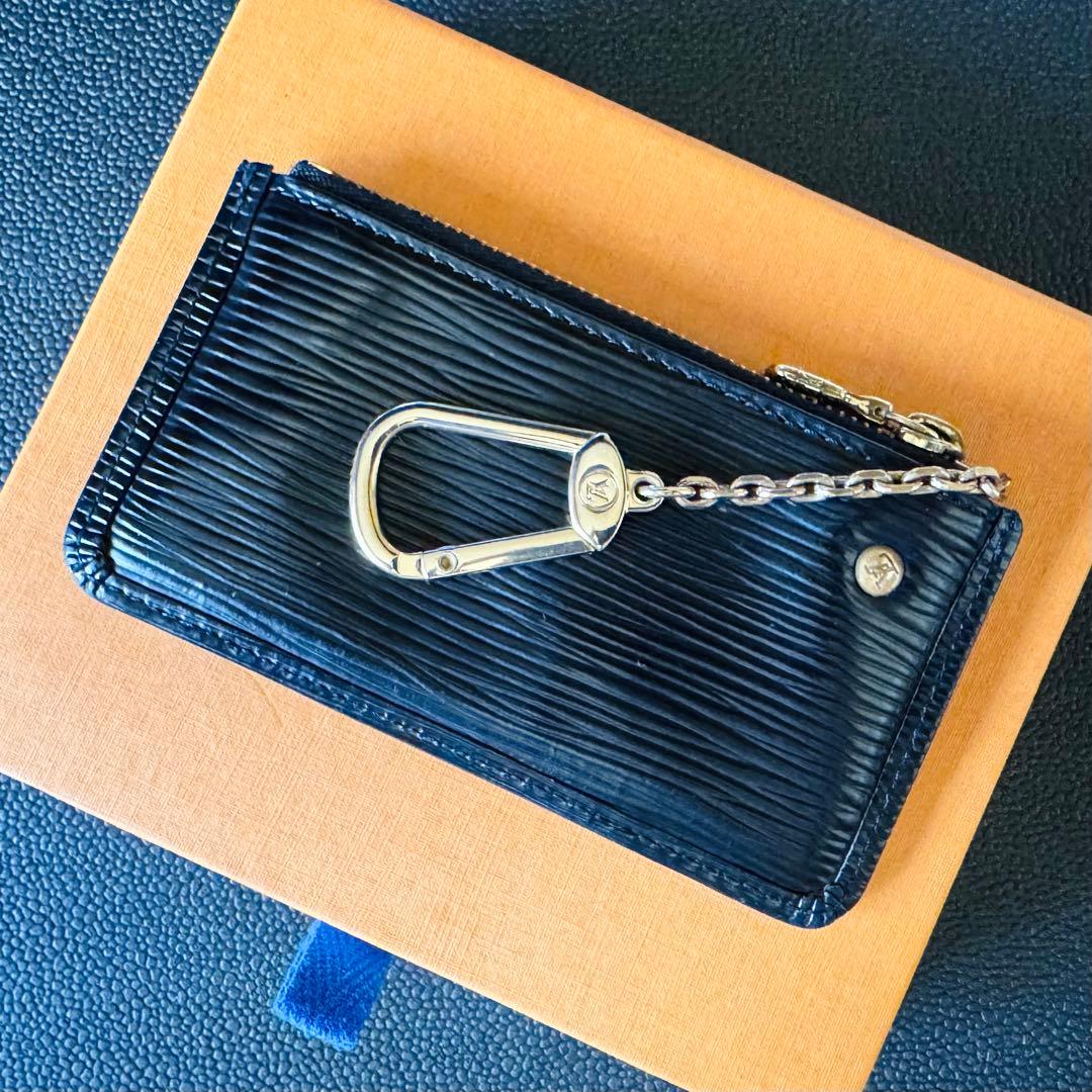 LOUIS VUITTON エピノワール ポシェットクレ &キーケース美品