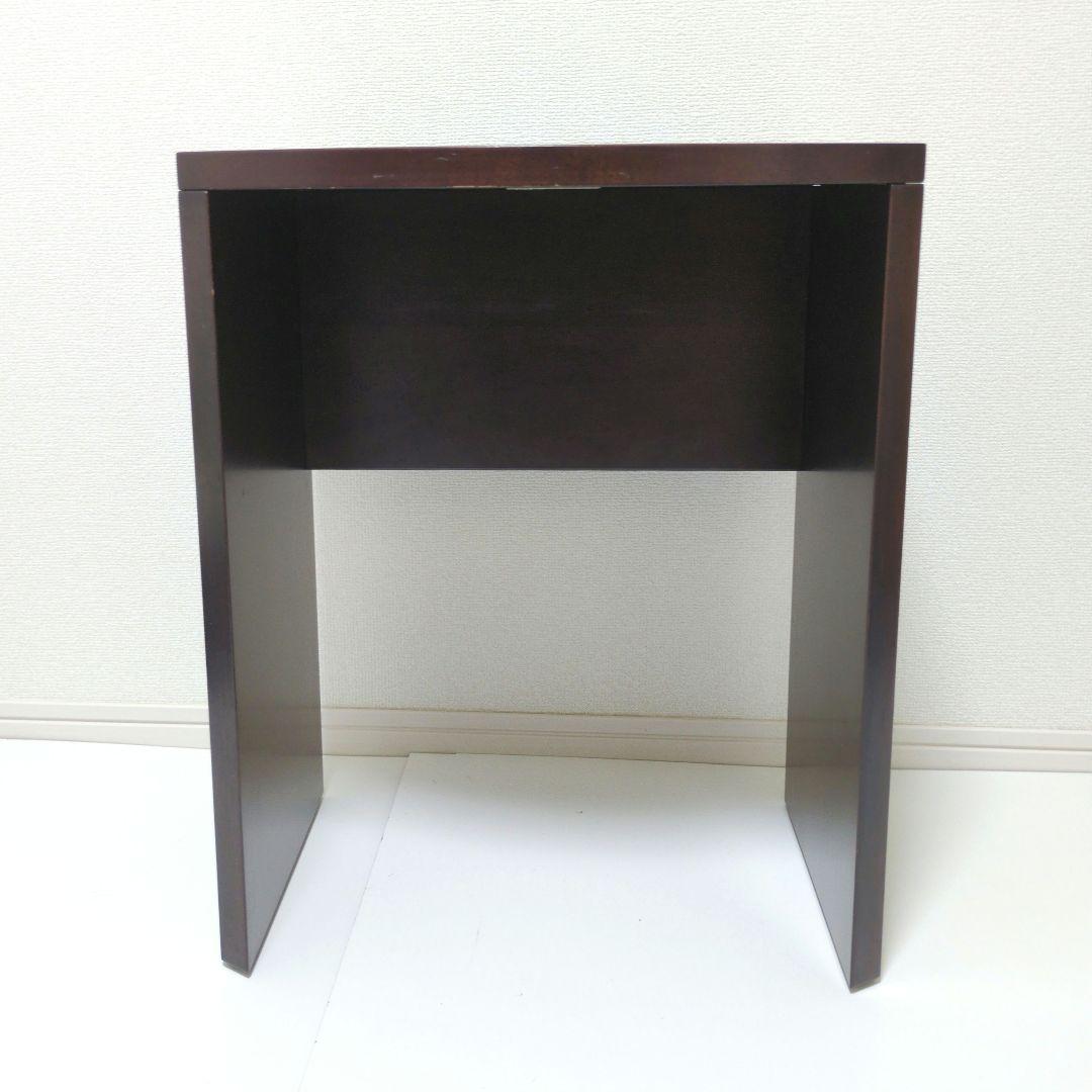【送料込み・良品】アルフレックス PORTOベッドサイドテーブル ダークブラウン