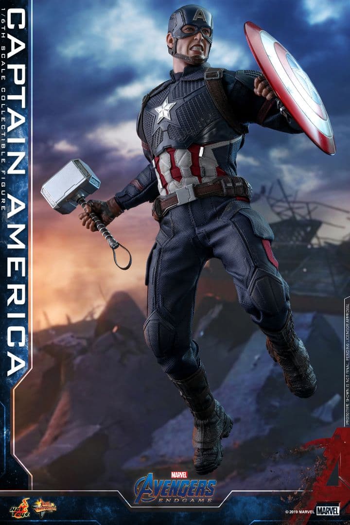 ホットトイズ ムービーマスターピース エンドゲーム キャプテン・アメリカ