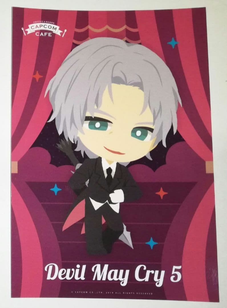 デビルメイクライ ダンテ SD ポストカード 特典 カプコンカフェ 2弾