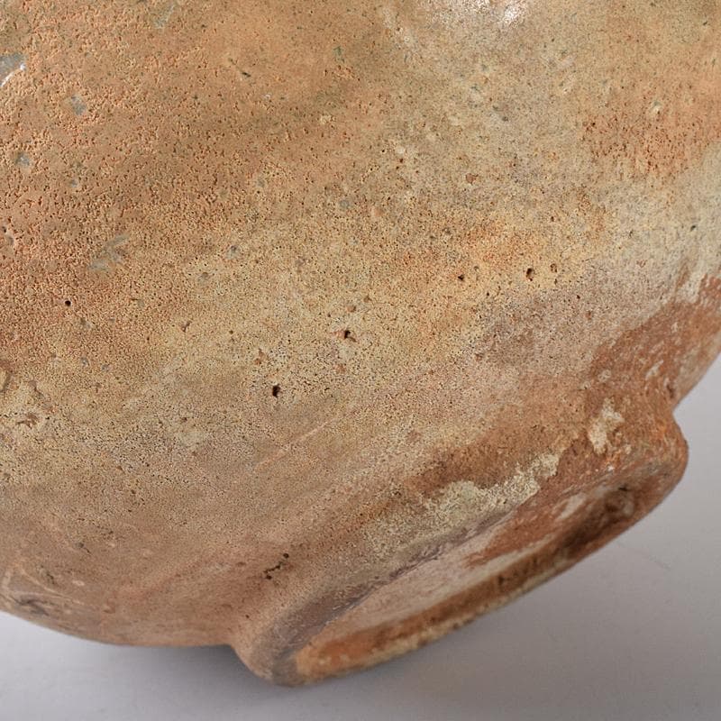 朝鮮美術　李朝　高麗青磁　象嵌花文　大茶碗　時代箱付　M　R8448