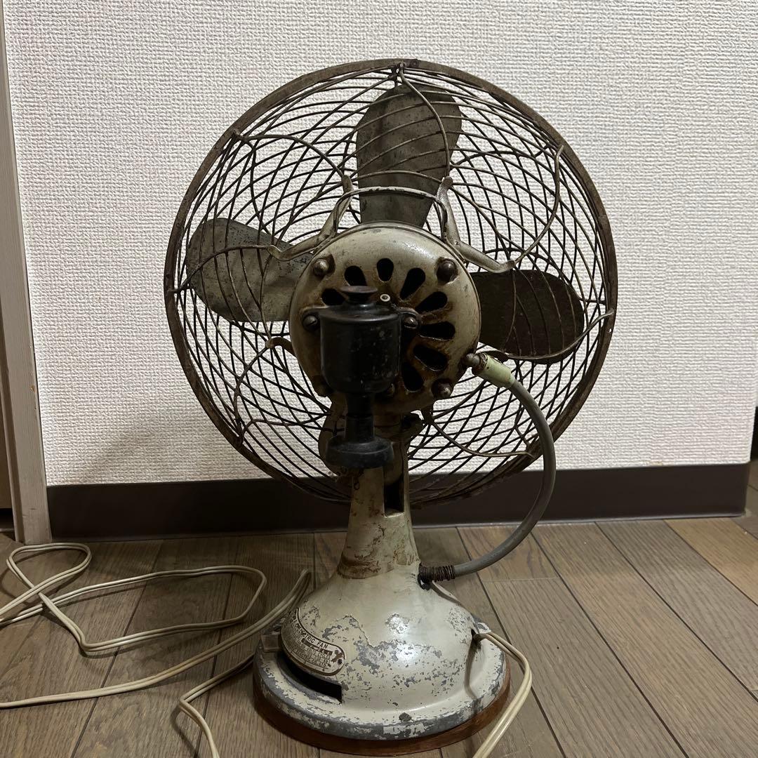 レトロ　芝浦製作所　扇風機