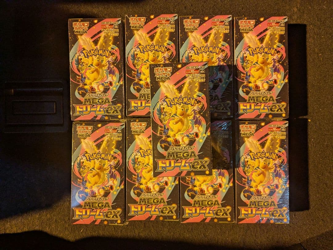ポケモンカード　megaドリームex　シュリンク付9BOX
