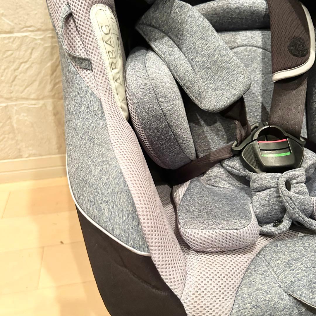 【美品】Aprica クルリラAC ISOFIX /シートベルト対応