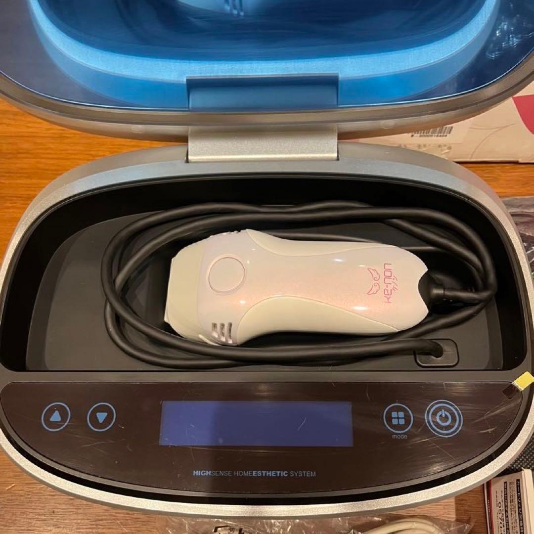 【ke-non】ケノン Ver8.0 フラッシュ式脱毛器 眉毛脱毛器付