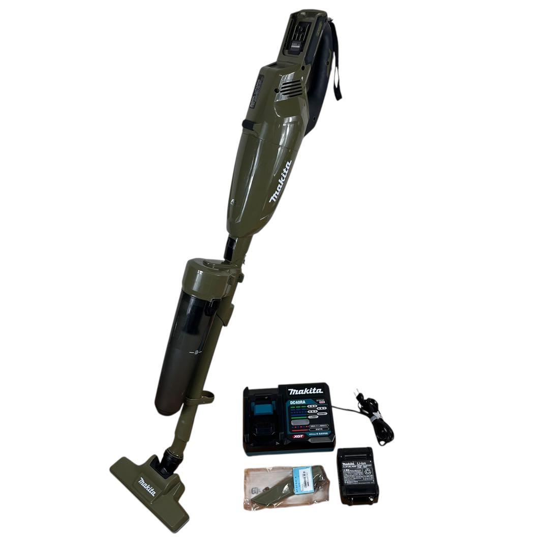 まゆMakita CL001G 掃除機 40Vmax バッテリー&充電器付