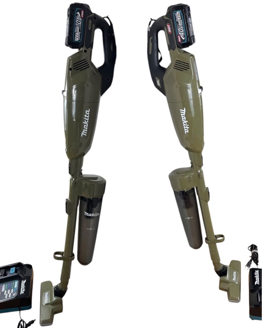 まゆMakita CL001G 掃除機 40Vmax バッテリー&充電器付