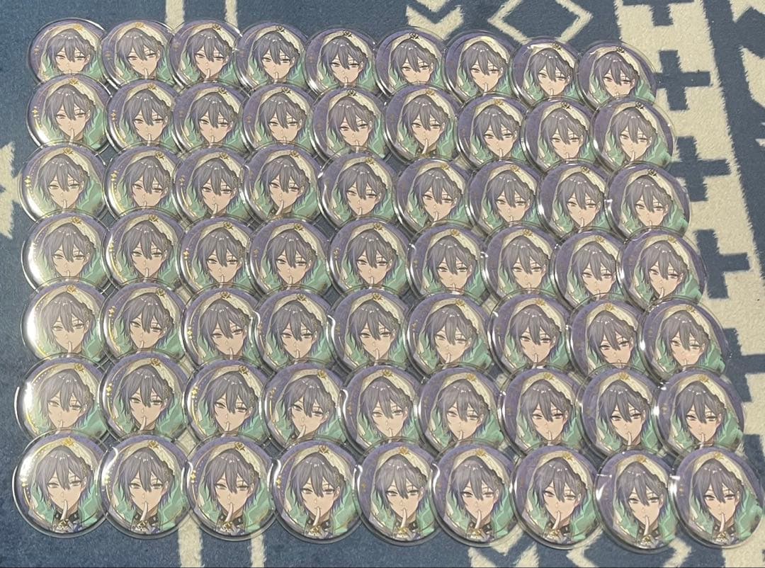 【最終値下げ中】　小柳ロウ　缶バッジ　6日まで値下げ