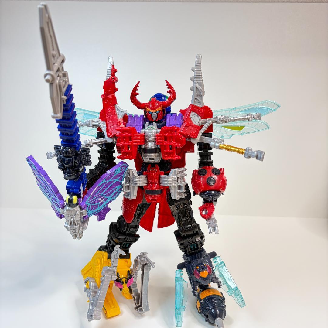 【豪華2体セット】DXキングオージャー & ゴッドコーカサスカブト まとめ売り