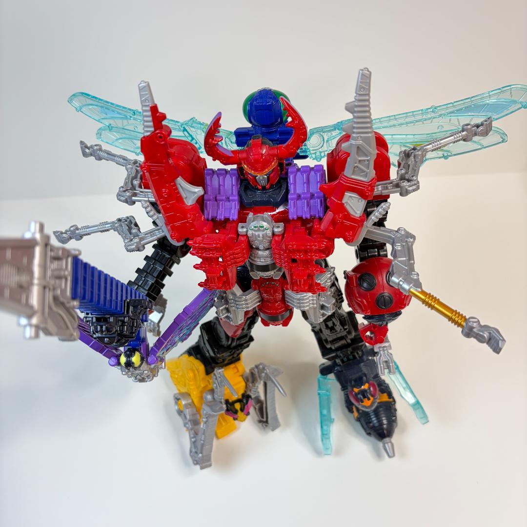 【豪華2体セット】DXキングオージャー & ゴッドコーカサスカブト まとめ売り