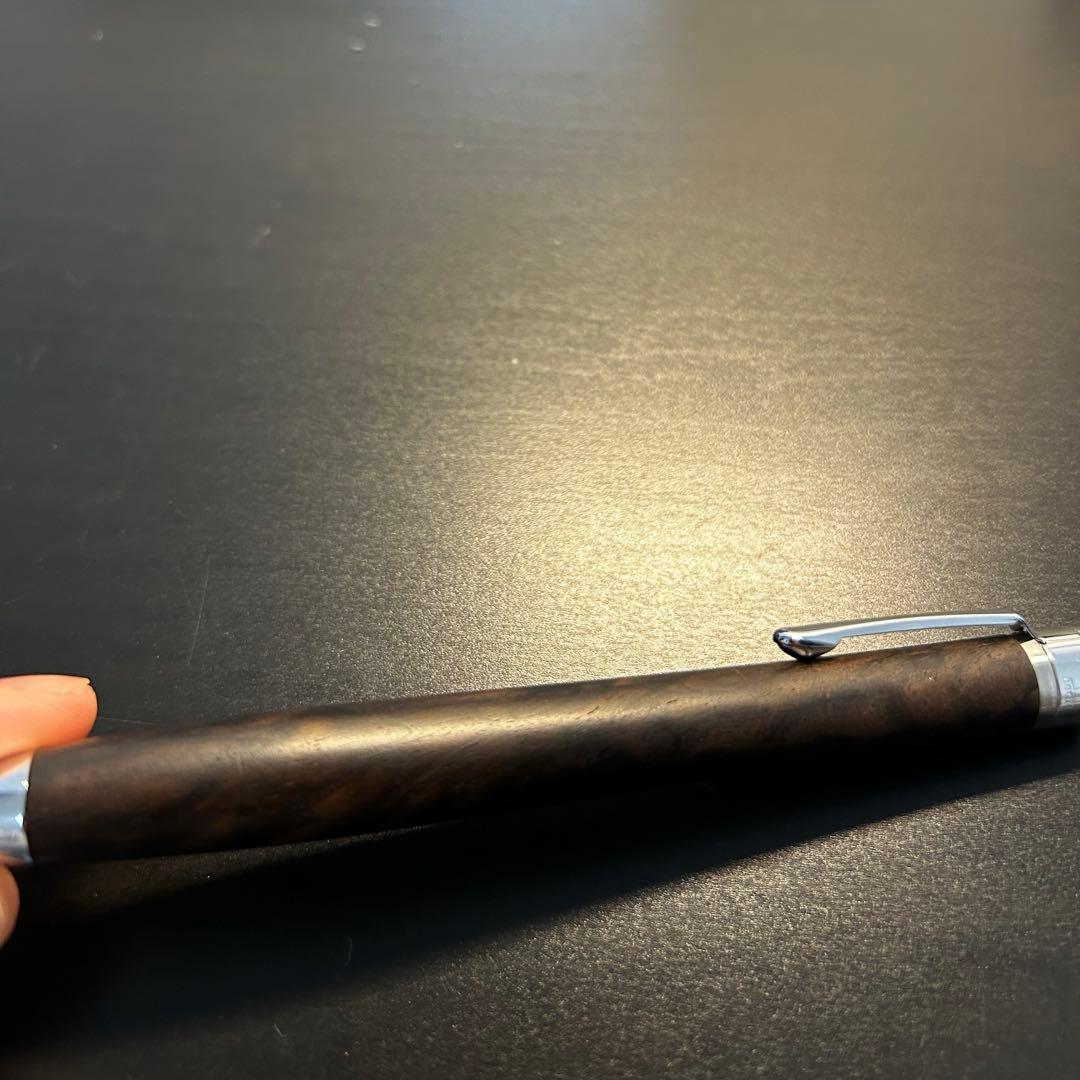 工房楔黒柿孔雀杢　イベント杢　極上