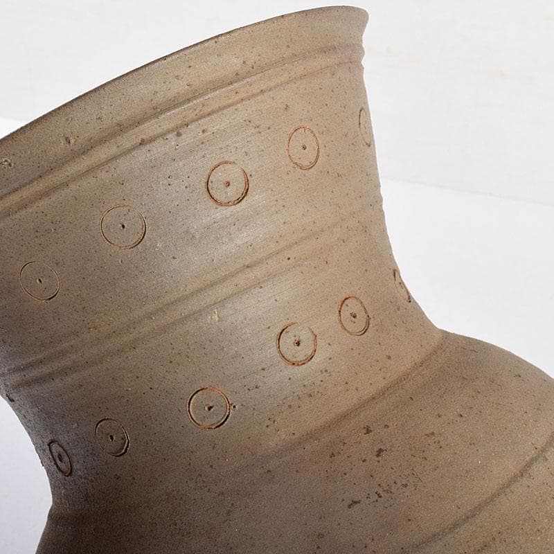 朝鮮美術　須恵器　新羅土器　新羅無細土　壷　C　8361C