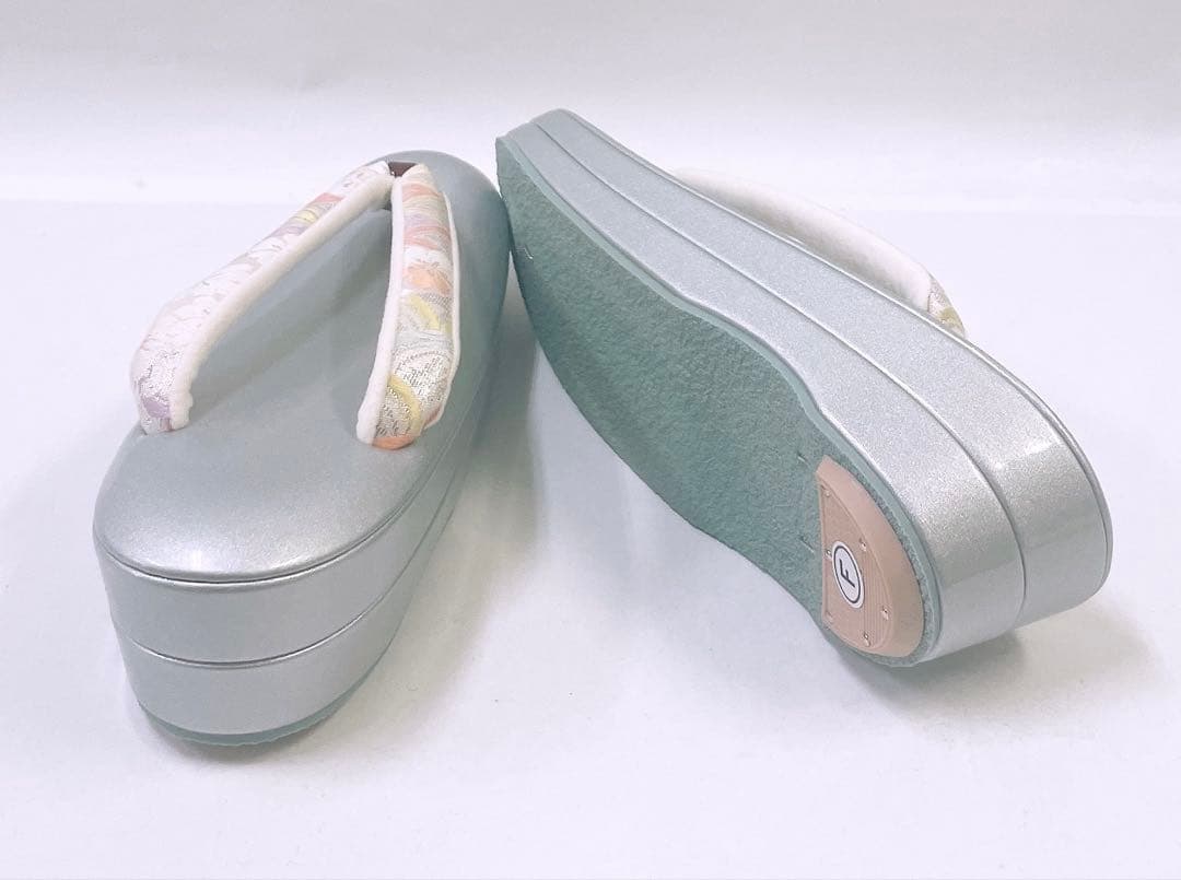 ☆在庫処分 ☆西陣織正絹 帯地 ☆高級草履バッグ