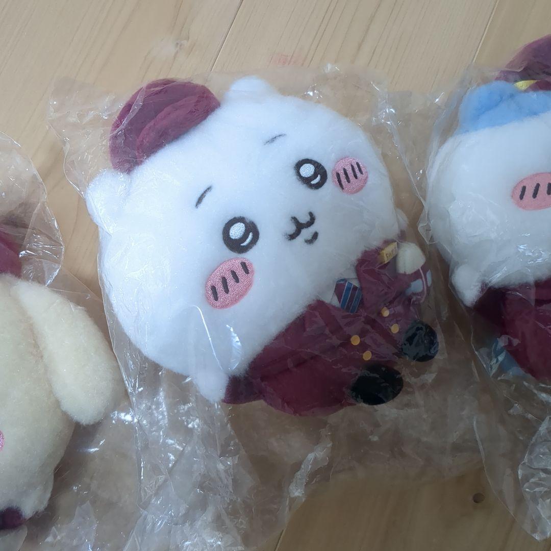 ちいかわ　阪急電車なほわほわぬいぐるみS　ちいかわ阪急