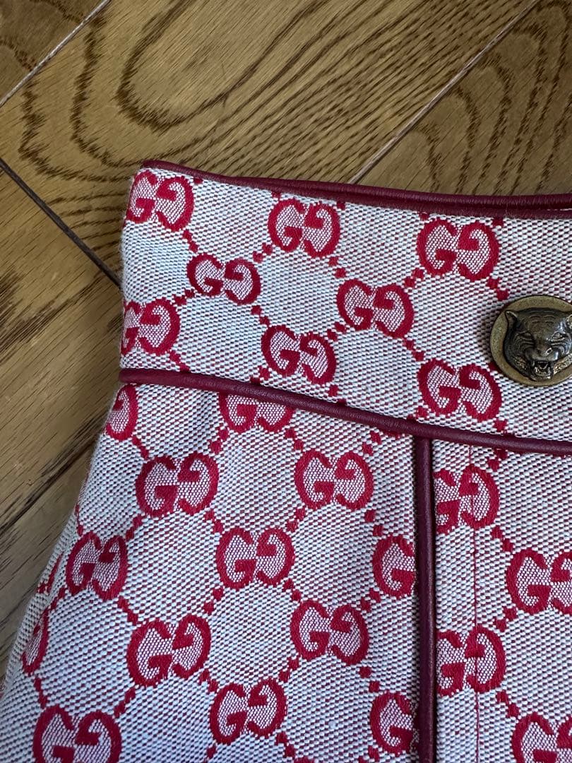 Gucci GG柄キャンバスAラインスカート