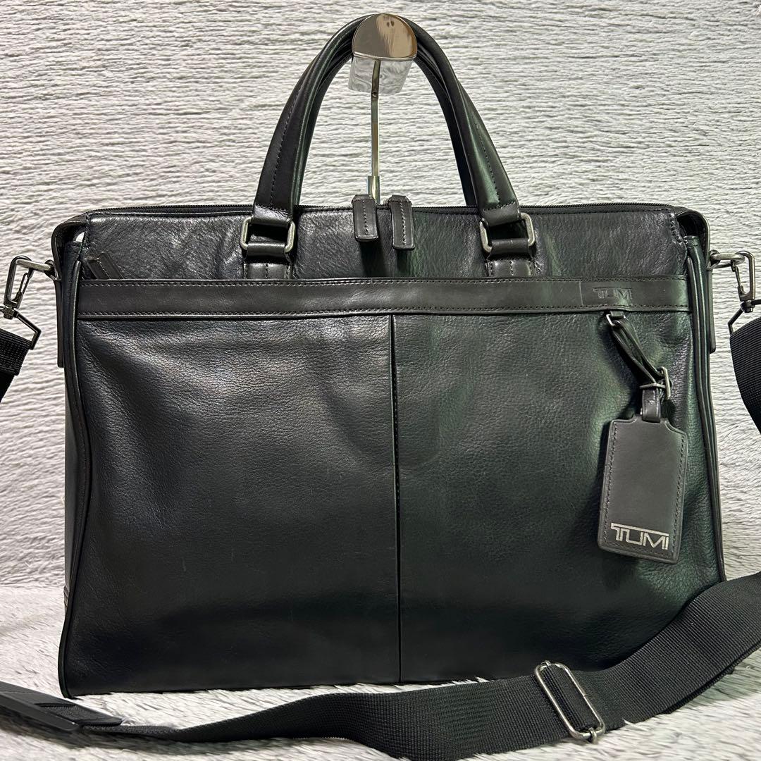 TUMI トゥミ オールレザー ビジネスバッグ 69717 ブリーフケース　本革
