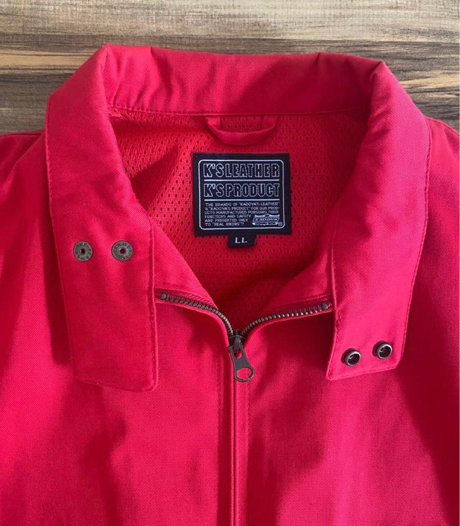 【美品】カドヤ KADOYA スイングトップ LL レッド 赤